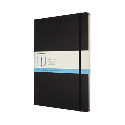 Moleskine Classic A4 Dotted Hardcover Notebook Black