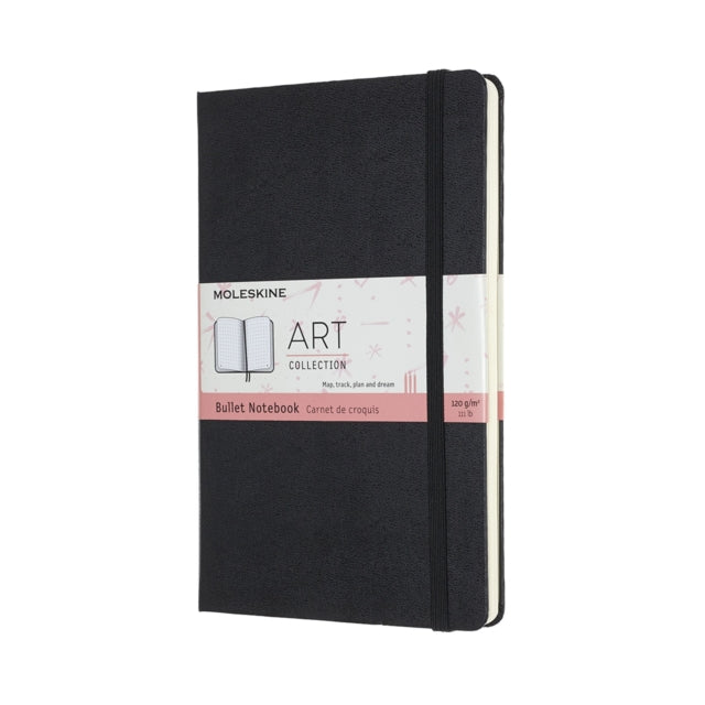 Moleskine Art Large Bullet Notebook Black