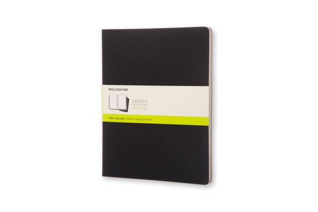 Moleskine Cahier Black XXL Plain Journal