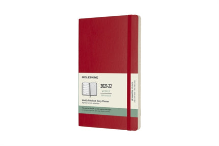 Moleskine 2022 18Month Weekly Large Softcover Notebook