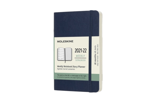 Moleskine 2022 18Month Weekly Pocket Softcover Notebook