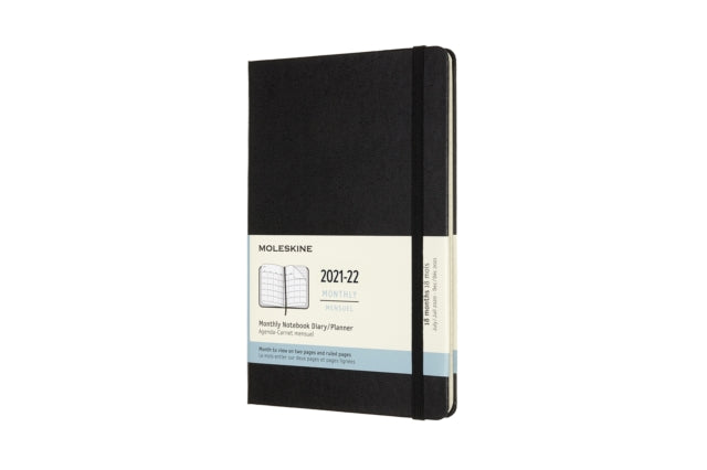 Moleskine 2022 18Month Monthly Large Hardcover Notebook