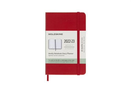 MOLESKINE 2023 18MONTH WEEKLY POCKET HAR