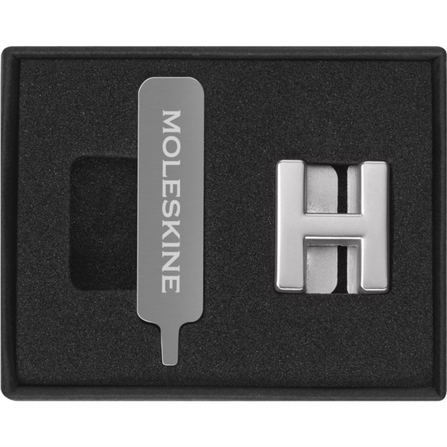 Moleskine Pins H Silver