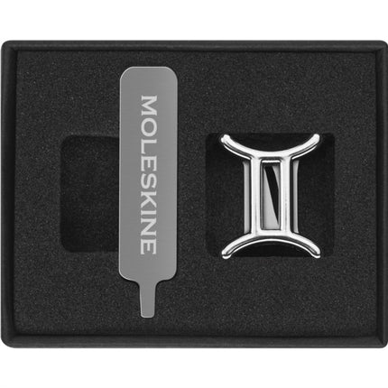 Moleskine Pins Gemini Silver