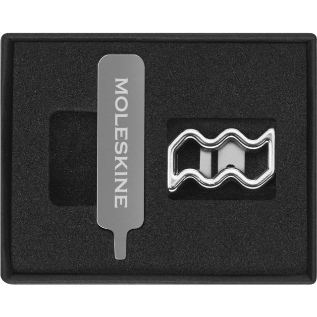 Moleskine Pins Aquarius Silver