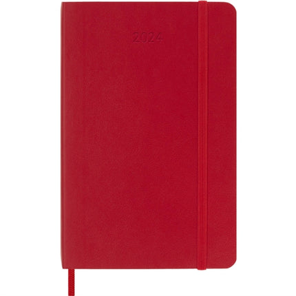 Moleskine 2024 12Month Daily Pocket Softcover Notebook