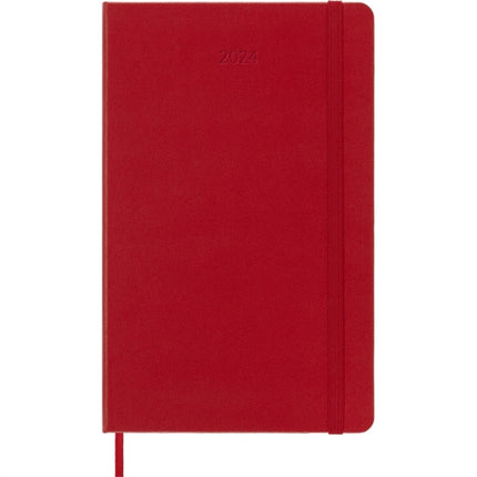 Moleskine 2024 12Month Weekly Large Hardcover Notebook