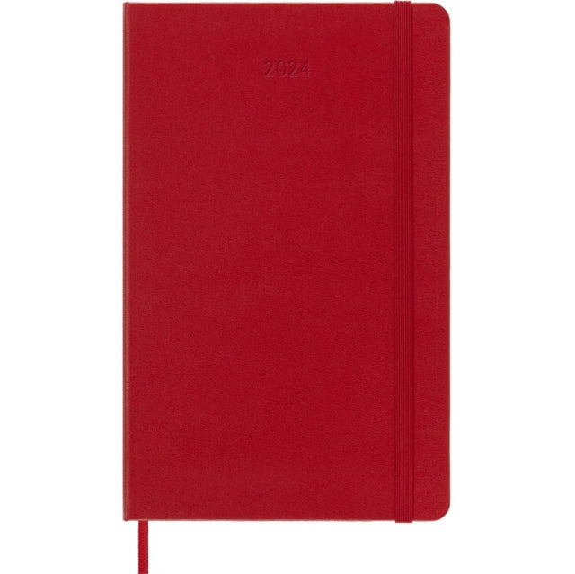 Moleskine 2024 12Month Weekly Large Hardcover Notebook