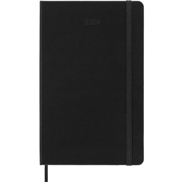 Moleskine 2024 12Month Weekly Horizontal Large Hardcover Notebook