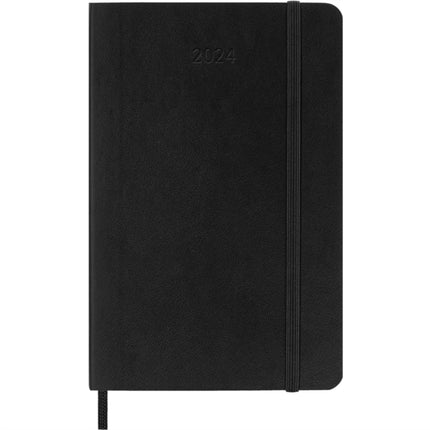 Moleskine 2024 12Month Monthly Pocket Softcover Notebook