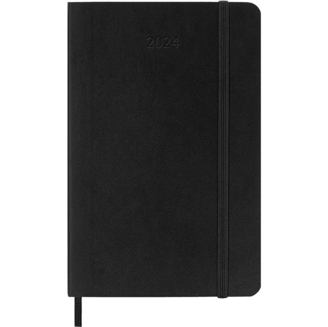 Moleskine 2024 12Month Monthly Pocket Softcover Notebook