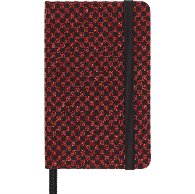 Moleskine Ltd. Ed. Shine Extra Small Plain Hardcover Notebook in Box Metallic Red