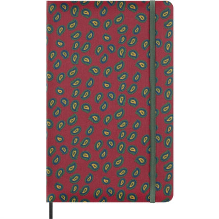 Moleskine Ltd. Ed. Professional Silk Large Ruled Hardcover Notebook in Box Bordeaux