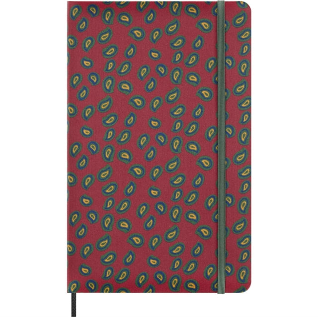 Moleskine Ltd. Ed. Professional Silk Large Ruled Hardcover Notebook in Box Bordeaux