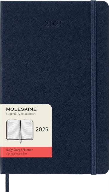 Moleskine 2025 12Month Daily Large Hardcover Notebook