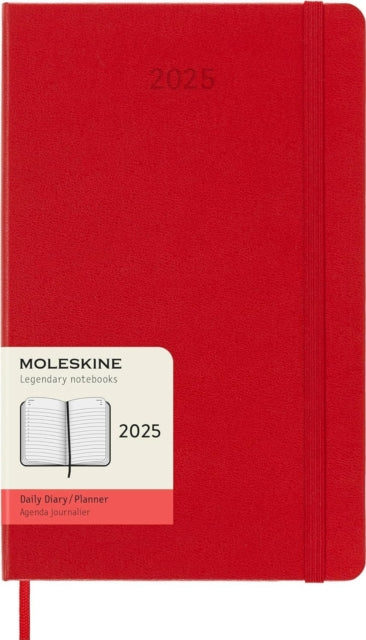 Moleskine 2025 12Month Daily Large Hardcover Notebook