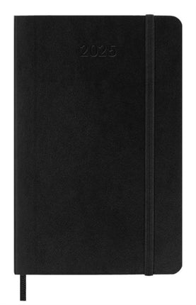 Moleskine 2025 12Month Weekly Pocket Softcover Notebook