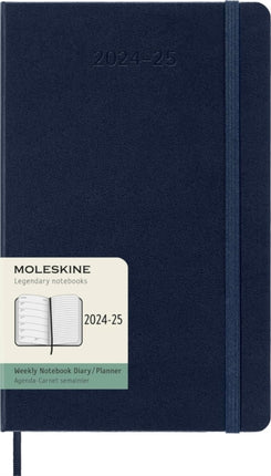 Moleskine 2025 18Month Weekly Large Hardcover Notebook