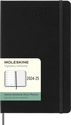 Moleskine 2025 18Month Weekly Large Hardcover Notebook