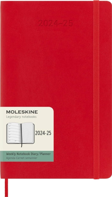 Moleskine 2025 18Month Weekly Large Softcover Notebook