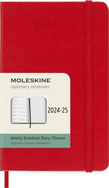 Moleskine 2025 18Month Weekly Pocket Hardcover Notebook