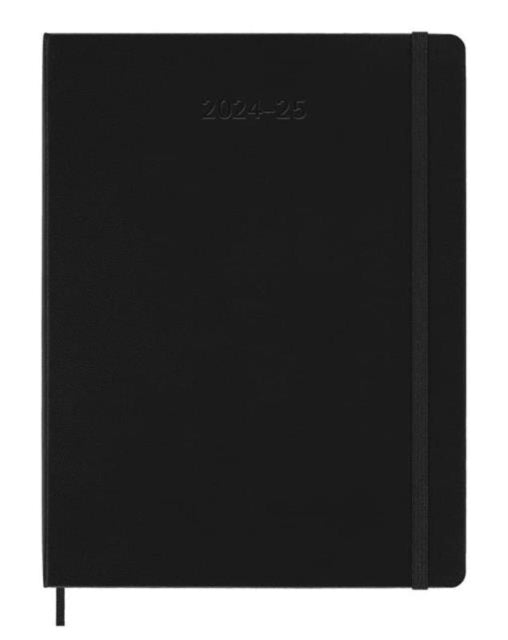 Moleskine 2025 18Month Weekly XL Hardcover Notebook Black