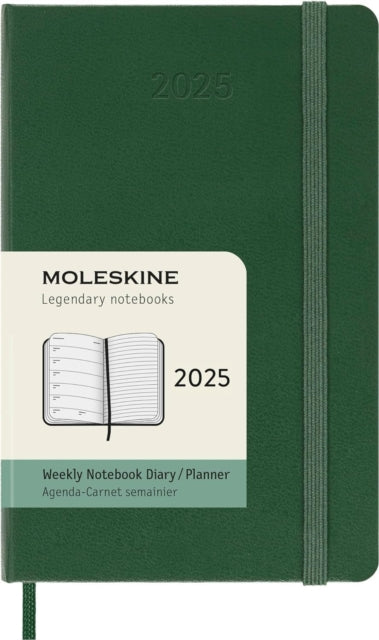 Moleskine 2025 12Month Weekly Pocket Hardcover Notebook