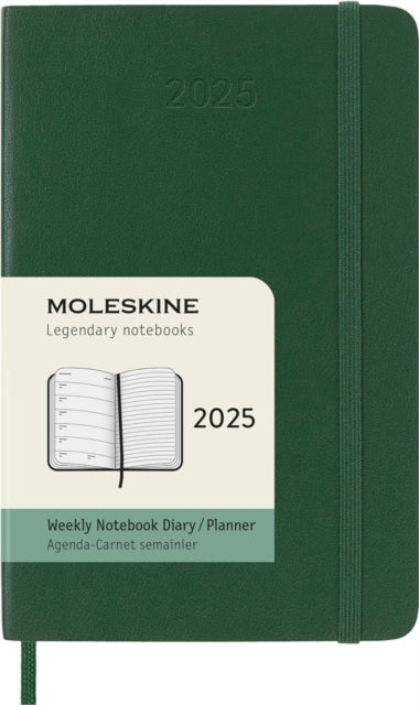 Moleskine 2025 12Month Weekly Pocket Softcover Notebook