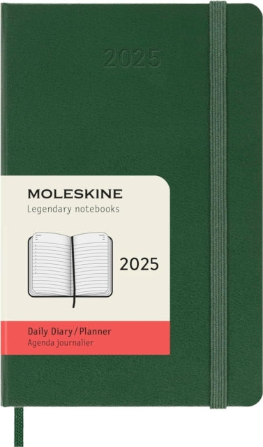 Moleskine 2025 12Month Daily Pocket Hardcover Notebook