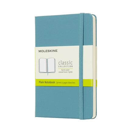 Moleskine Reef Blue Notebook Pocket Plain Hard