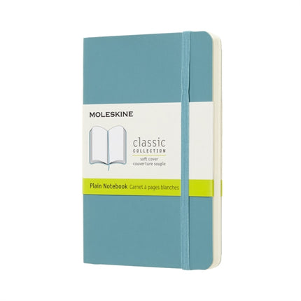 Moleskine Reef Blue Notebook Pocket Plain Soft