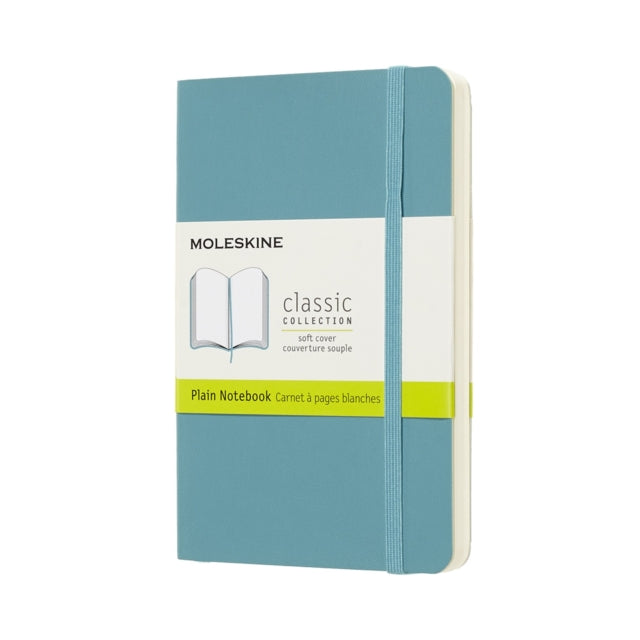 Moleskine Reef Blue Notebook Pocket Plain Soft