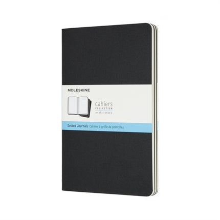 Moleskine Cahier Journals Large Dot Black