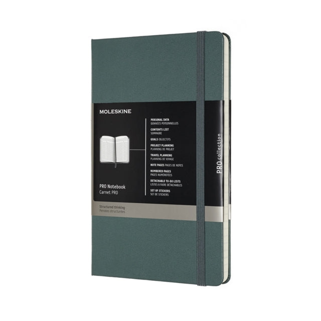 Moleskine PROPFNTB3HK19 Large Pro Hard Notebook