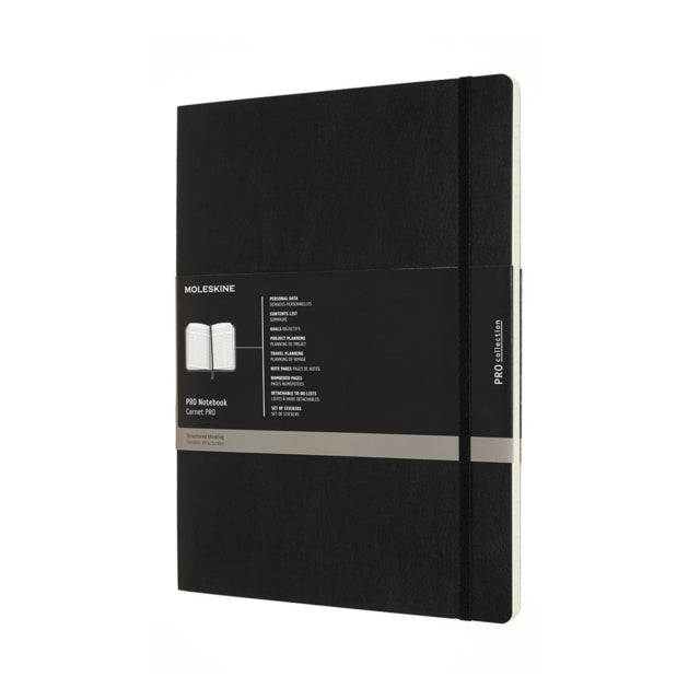 Moleskine PROPFNTB7SBK 2XLarge Pro Soft Notebook