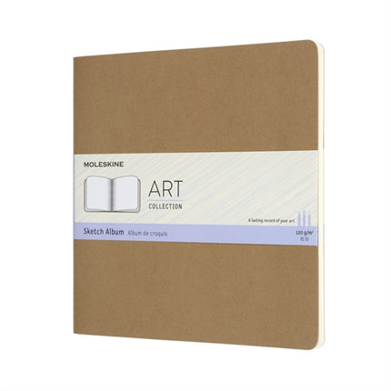 Moleskine Art Square Sketch Album Kraft Brown