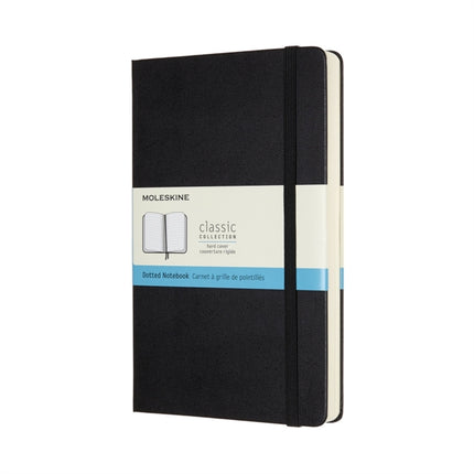 Moleskine Expanded Large Dotted Hardcover Notebook Black