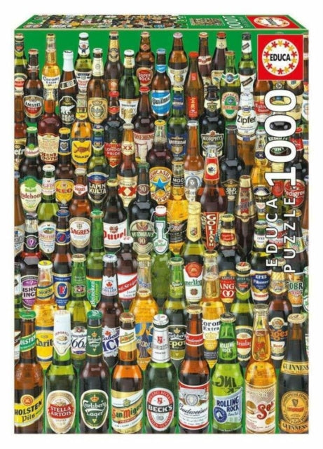 Educa Borras  Beers 1000 piece Jigsaw Puzzle