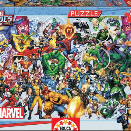 Educa 15193  Marvel Heroes  1000 pieces  Puzzle