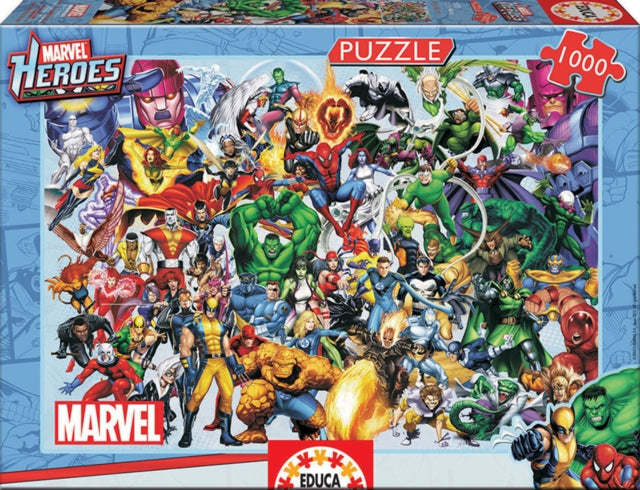 Educa 15193  Marvel Heroes  1000 pieces  Puzzle