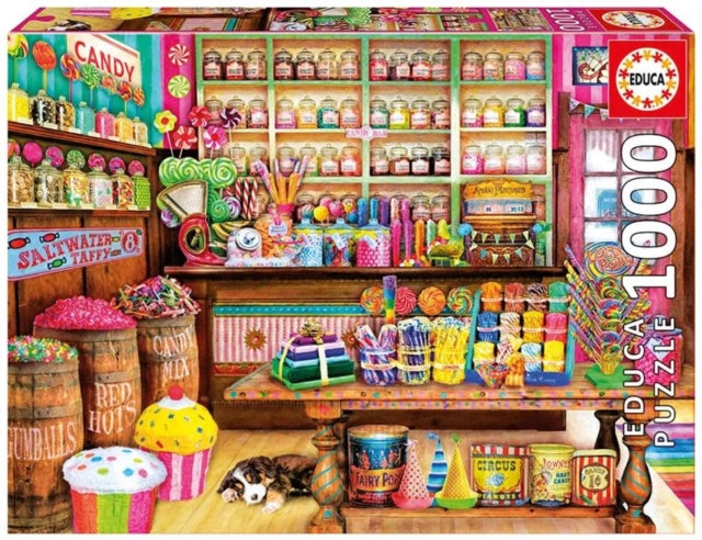 Educa Borras  Candy Shop 1000 piece Jigsaw Puzzle