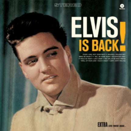 Elvis Is Back Gatefold Edition Vinilo Disco de vinilo Elvis Presley
