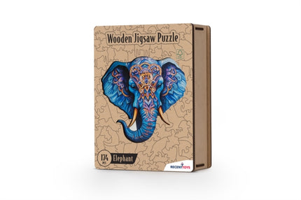 Wooden Puzzle  Elephant