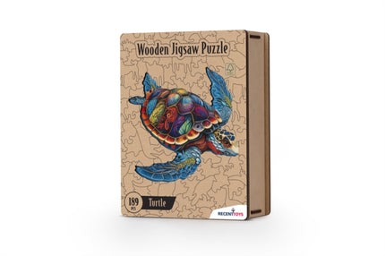 Wooden Puzzle  Turtle