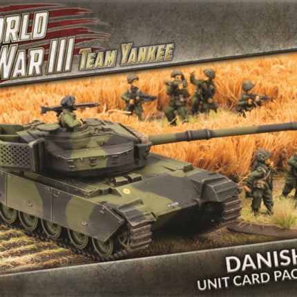 Danish Unit Cards 28x Cards