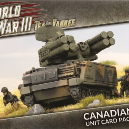Canadian Unit Card Pack 34X Cards