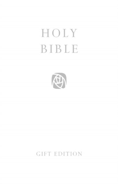 HOLY BIBLE King James Version KJV White Compact