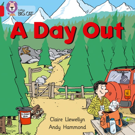 A Day Out: Band 02A/Red A (Collins Big Cat)