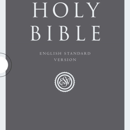 Holy Bible: English Standard Version (ESV) Anglicised Black Compact Gift edition